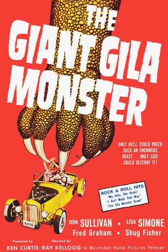 Movie poster for The Giant Gila Monster