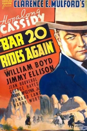 Movie poster for Bar 20 Rides Again