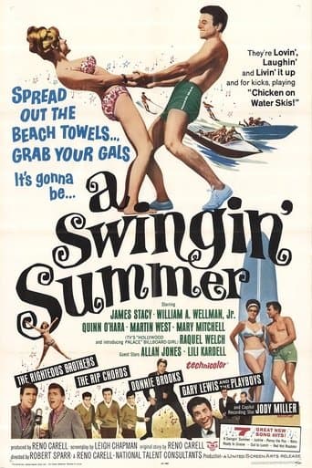 Movie poster for A Swingin' Summer