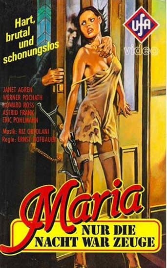 Movie poster for Maria - Nur die Nacht war Zeuge