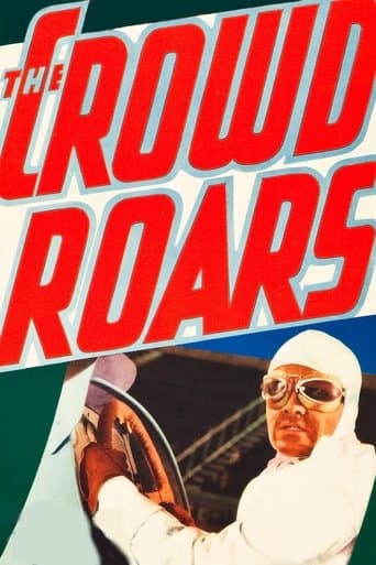 Movie poster for The Crowd Roars