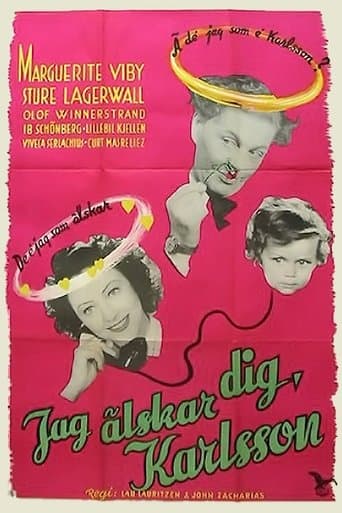 Movie poster for I Love You Karlsson