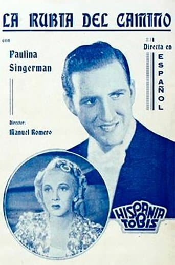 Movie poster for The Blonde on the Road