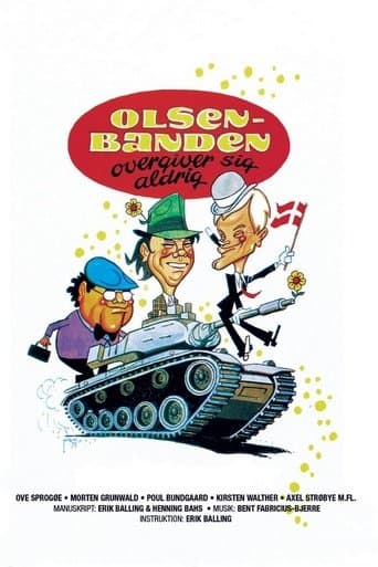 Movie poster for The Olsen Gang Never Surrenders
