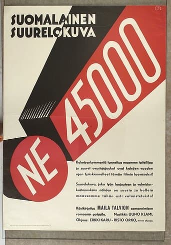 Movie poster for Ne 45000