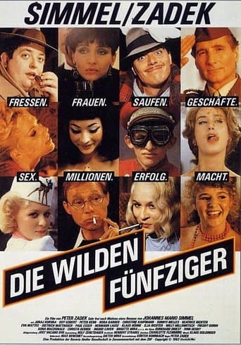 Movie poster for Die wilden Fünfziger