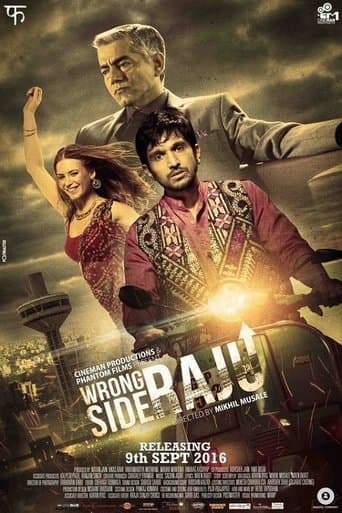 Movie poster for Wrong Side Raju