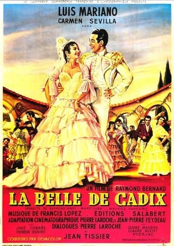 Movie poster for La belle de Cadix
