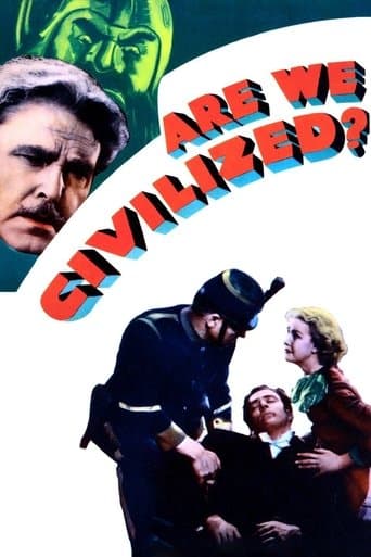 Movie poster for Are We Civilized?