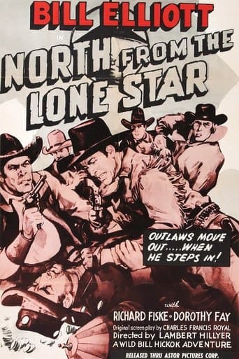 Movie poster for North from the Lone Star