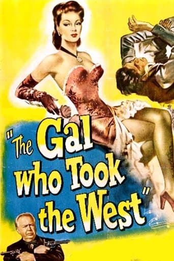 Movie poster for The Gal Who Took the West