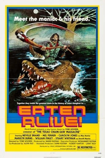 Movie poster for Eaten Alive