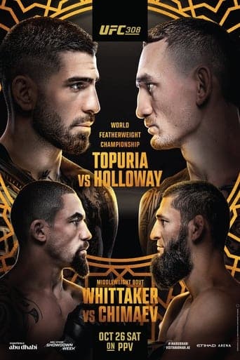Movie poster for UFC 308: Topuria vs. Holloway