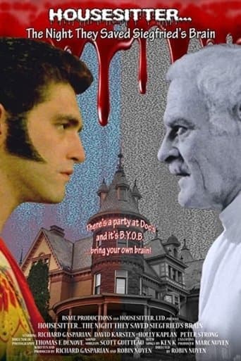 Movie poster for Housesitter: The Night They Saved Siegfried's Brain