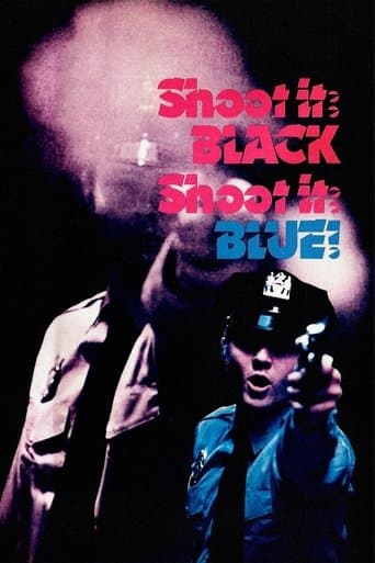 Movie poster for Shoot It Black, Shoot It Blue