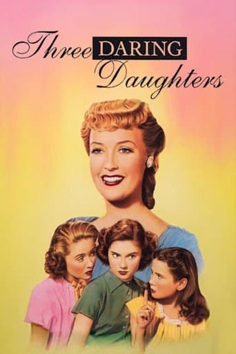 Movie poster for Three Daring Daughters