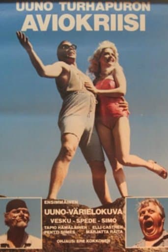 Movie poster for Uuno Turhapuron aviokriisi