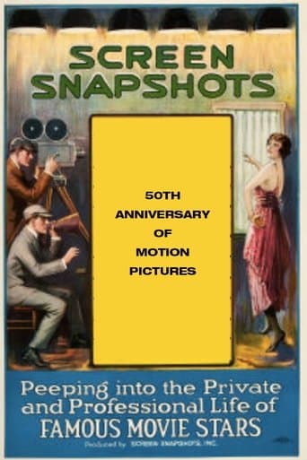 Movie poster for Screen Snapshots' 50th Anniversary of Motion Pictures