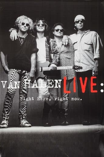 Movie poster for Van Halen - Live: Right Here, Right Now