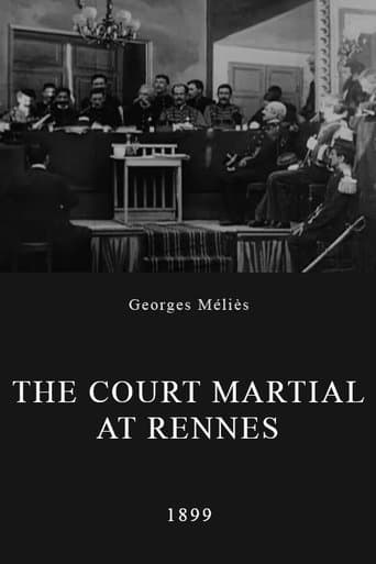 Movie poster for The Court Martial at Rennes