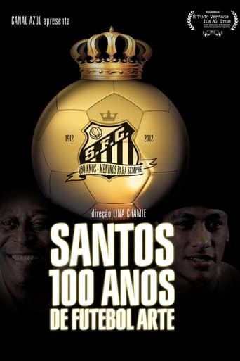 Movie poster for Santos, 100 Years of Playful Soccer