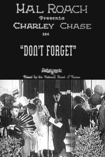 Movie poster for Don't Forget
