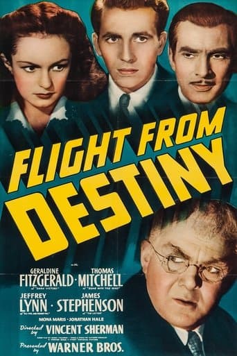 Movie poster for Flight from Destiny