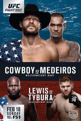 Movie poster for UFC Fight Night 126: Cowboy vs. Medeiros