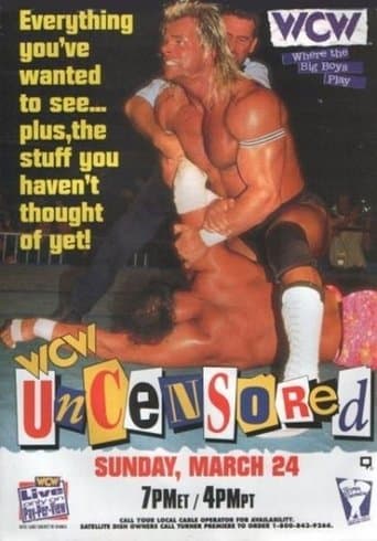 Movie poster for WCW Uncensored 1996