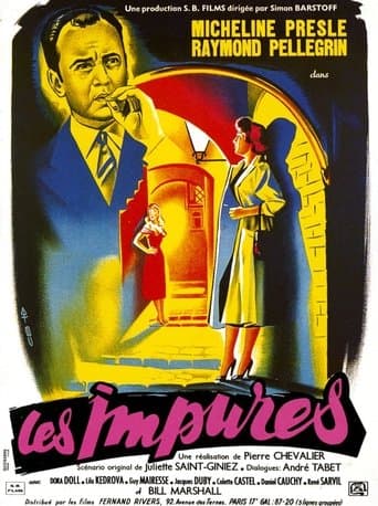 Movie poster for Les impures