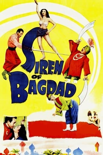 Movie poster for Siren of Bagdad