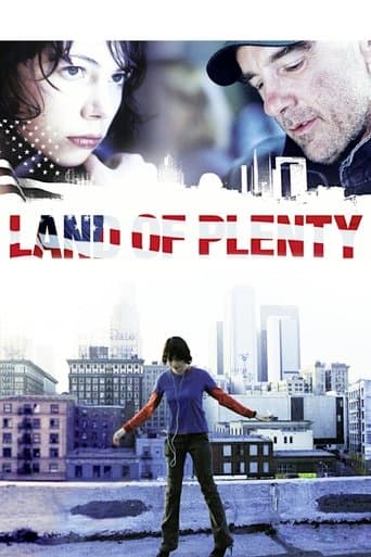 Movie poster for Land of Plenty