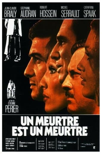 Movie poster for A Murder Is a Murder
