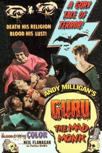 Movie poster for Guru, the Mad Monk