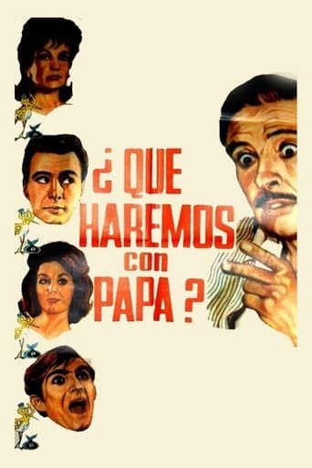 Movie poster for ¿Qué haremos con papá?