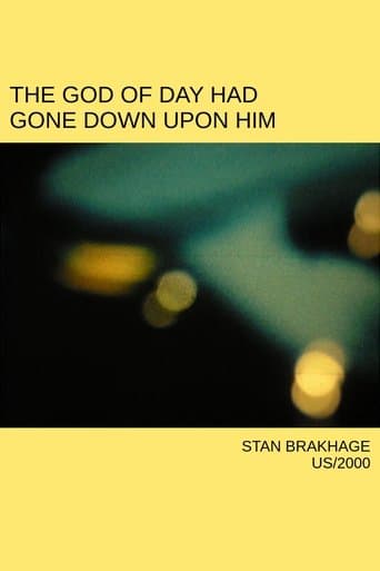 Movie poster for The God of Day Had Gone Down Upon Him