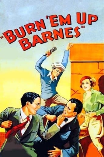 Movie poster for Burn 'Em Up Barnes