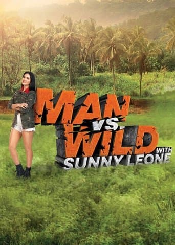 Movie poster for Man vs Wild with Sunny Leone