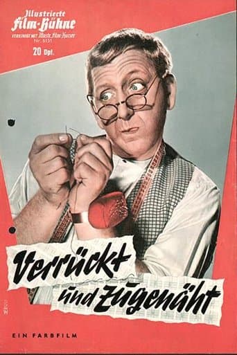 Movie poster for Verrückt und zugenäht