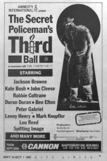 Movie poster for The Secret Policeman’s Third Ball