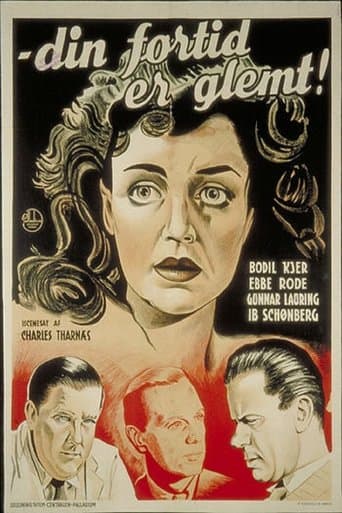 Movie poster for Din fortid er glemt