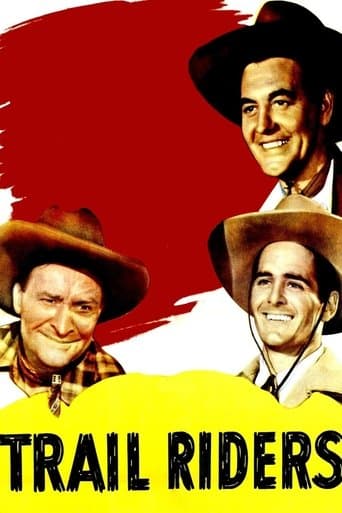 Movie poster for Trail Riders