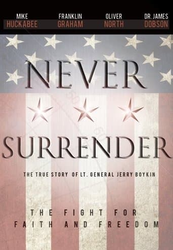 Movie poster for Never Surrender