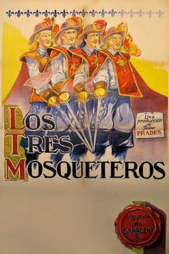 Movie poster for Los Tres Mosqueteros