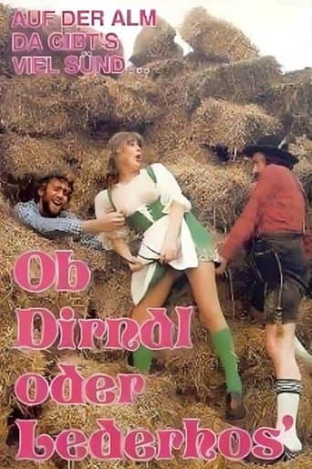 Movie poster for Ob Dirndl oder Lederhose - gejodelt wird ganz wild drauflos