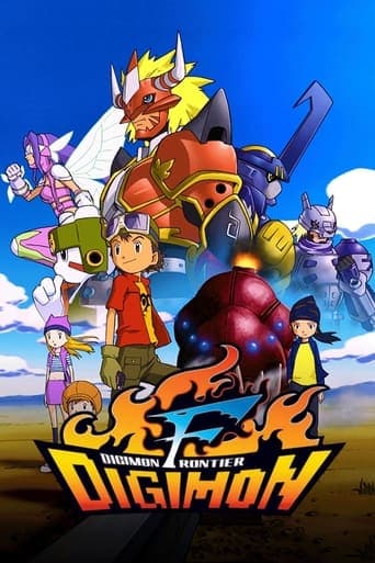 Movie poster for Digimon Frontier