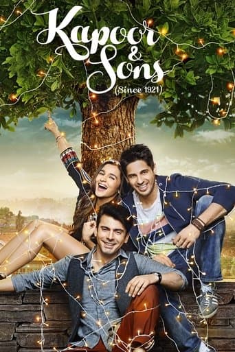 Movie poster for Kapoor & Sons