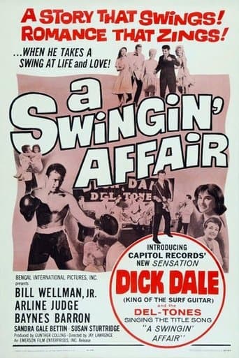 Movie poster for A Swingin' Affair