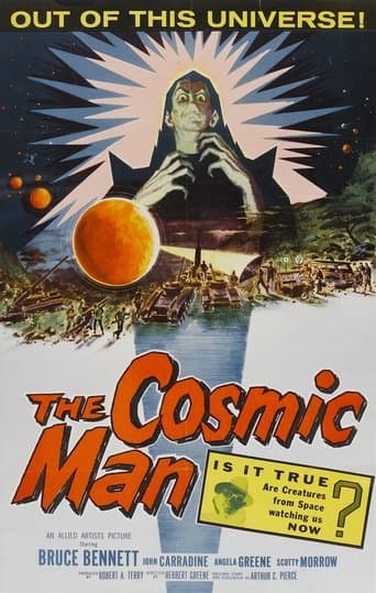 Movie poster for The Cosmic Man