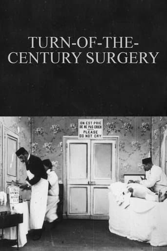 Movie poster for Turn-of-the-Century Surgery